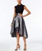 Sl Fashions Embellished High-low Cocktail Dress