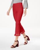 Xoxo Juniors' Tassel-trimmed Cropped Flare Pants