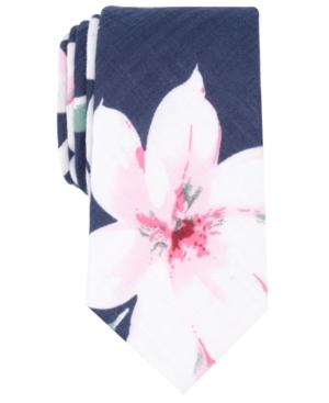 Bar Iii Men's Dylan Floral Skinny Tie, Created For Macy's