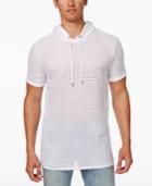 Guess Men's Alder Mesh Hooded T-shirt