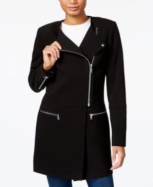 Armani Exchange Asymmetrical-zip Jacket