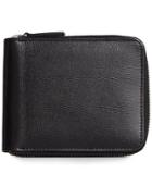 Royce Leather Saffiano Zip Around Wallet With Rfid Blocking Anti-theft Technology