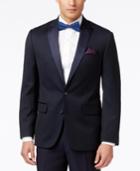 Ryan Seacrest Distinction Men's Blue Dot Slim-fit Sport Coat, Only At Macy's
