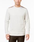 Tasso Elba Men's Shoulder Patch Sweater, Only At Macy's