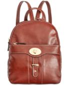 Giani Bernini Turn-lock Glazed Backpack, Created For Macy's