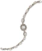 Marchesa Multi-crystal Link Bracelet