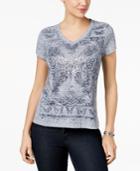Style & Co Graphic T-shirt Available In Regular & Petite Sizes, Created For Macy's