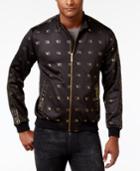 Versace Men's Zip-front Logo Jacket