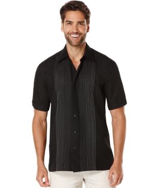 Cubavera Ombre Embroidered Short-sleeve Shirt