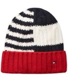 Tommy Hilfiger Men's Rugby Striped Beanie