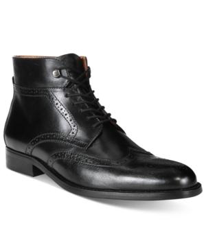 Tasso Elba Men's Dantel Wingtip Boots, Only At Macy's Men's Shoes