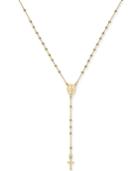 Giani Bernini Beaded Cross 18 Y-necklace, Created For Macy's