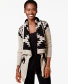 Jpr Draped Jacquard Cardigan