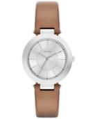 Dkny Women's Stanhope Brown Leather Strap Watch 36mm Ny2293