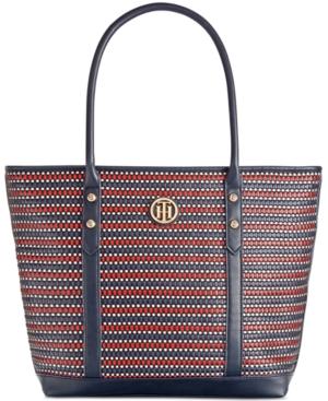 Tommy Hilfiger Hadley Woven Large Tote