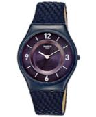 Swatch Unisex Swiss Tech Mode Blue Fabric Strap Watch 34mm Sfn123