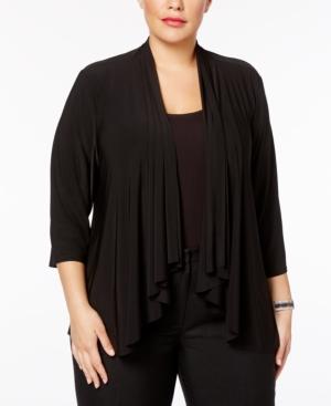 R & M Richards Plus Size Swing Shrug