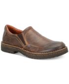 Born Men's Moc-toe Double Gore Slip-on Loafers Men's Shoes