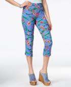 Shift Juniors' Floral-print Cropped Pants, Only At Macy's