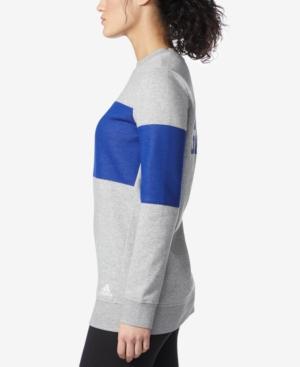 Adidas Mesh-trim Fleece Sweatshirt