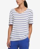 Dkny Striped T-shirt, Created For Macy's