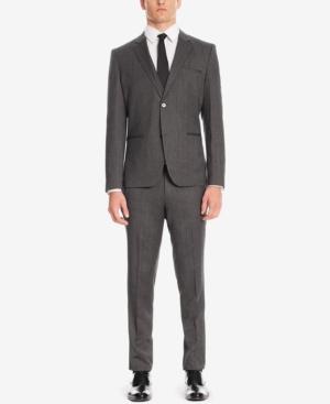 Boss Men's Extra-slim Fit Herringbone 3-piece Suit