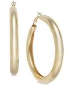 Thalia Sodi Gold-tone Wide Hoop Earrings, Created For Macy's