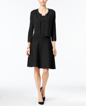 Charter Club Petite Bolero & Fit & Flare Dress Set, Only At Macy's