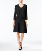 Charter Club Petite Bolero & Fit & Flare Dress Set, Only At Macy's