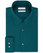 Calvin Klein Men's Slim-fit Non-iron Stretch Performance Infinite Color Dress Shirt