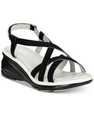 Jambu Ginger Strappy Wedge Sandals Women's Shoes