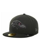 New Era Baltimore Ravens Black Gray 59fifty Hat