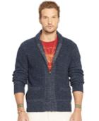 Denim & Supply Ralph Lauren Cotton Full-zip Shawl Cardigan
