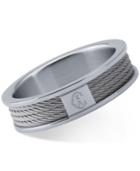 Charriol Women's Forever Stainless Steel Cable Ring