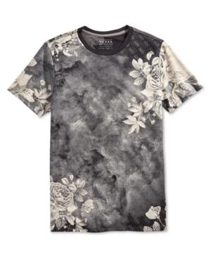 Guess Men's Floral Crew Neck T-shirt
