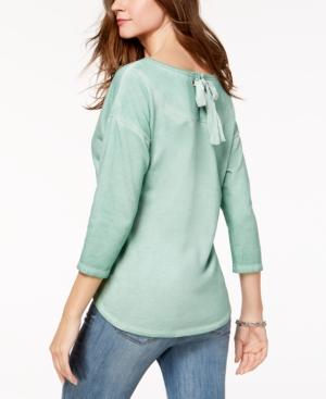 Style & Co Tie-back Top, Created For Macy's