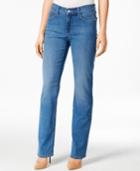 Nydj Marilyn Arabian Sea Wash Straight-leg Jeans