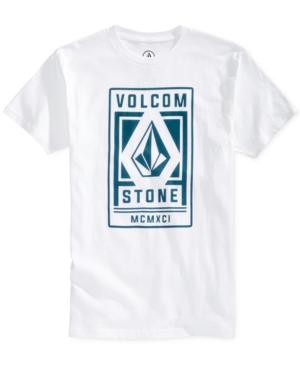 Volcom Men's Wicket Graphic-print Logo Cotton T-shirt