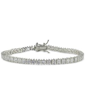 Giani Bernini Cubic Zirconia Boxed Tennis Bracelet In 18k Rose Gold-plated, 18k Yellow Gold-plated Sterling Silver And Sterling Silver, Created For Macy's