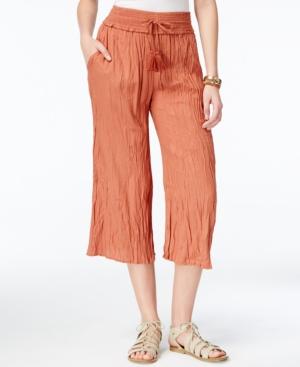 American Rag Crinkled Gaucho Pants, Only At Macy's