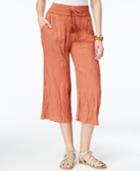 American Rag Crinkled Gaucho Pants, Only At Macy's
