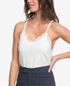 Roxy Juniors' Sierra Lace-trimmed Cami Top