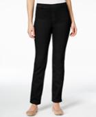 Karen Scott Petite Straight-leg Pants, Created For Macy's