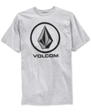 Volcom Men's Lock Up Push Graphic-print Logo T-shirt