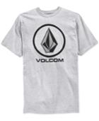Volcom Men's Lock Up Push Graphic-print Logo T-shirt