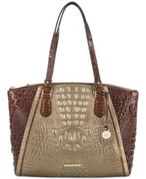 Brahmin Emerson Rose Gold Provence Large Tote