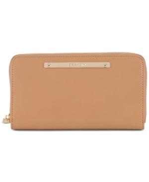 Brahmin Talitha Suri Tan Zip-around Wallet