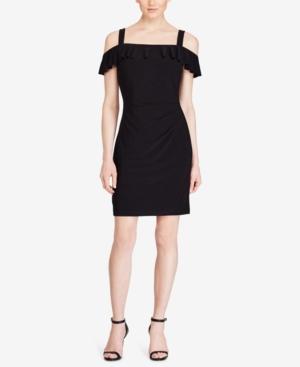 American Living Ruffled Off-the-shoulder Dress