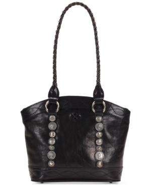 Patricia Nash Studded Hardware Zorita Small Shoulder Bag