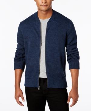 Tommy Hilfiger Men's Textured Zip-front Cardigan